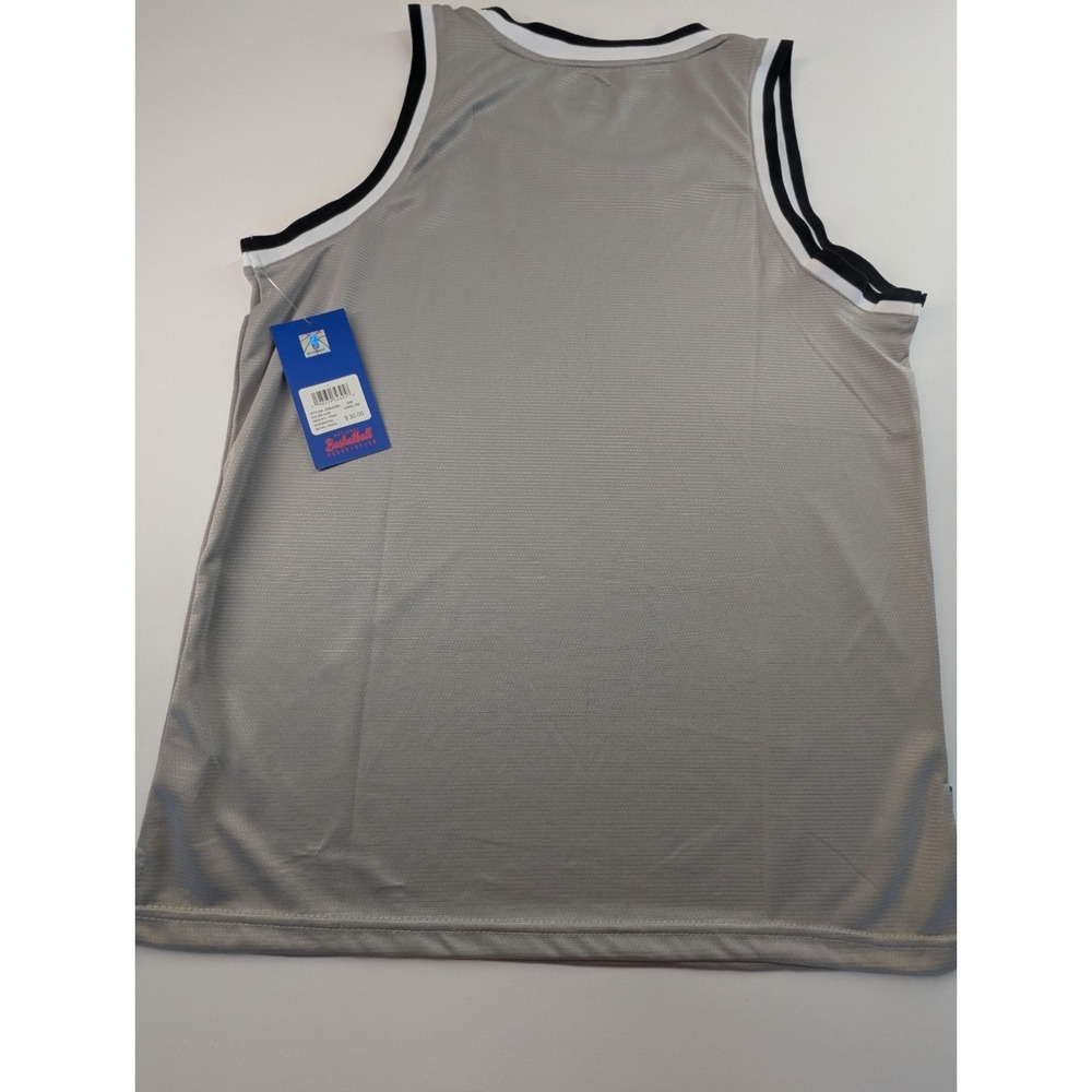NBA True-fit Tank Top Mens Silver Gray Large